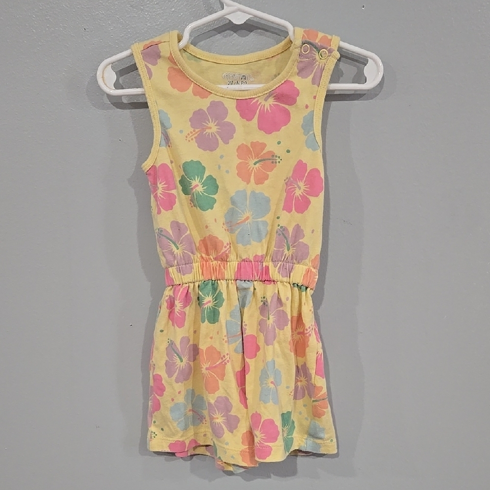 Garanimals Yellow Floral Jumpsuit